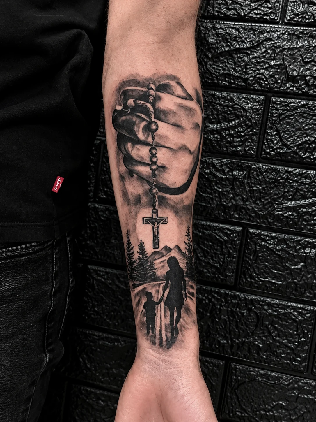 Tatuaż wykonany przez Dawid — realizacja Gruba Igła Tattoo Kraków