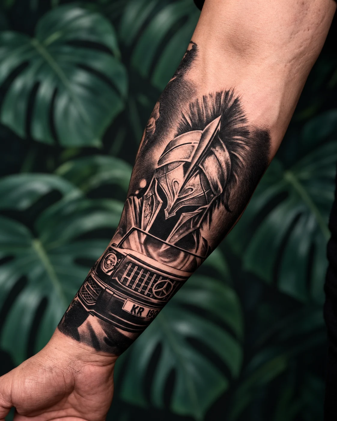 Tatuaż wykonany przez Michał — realizacja Gruba Igła Tattoo Kraków