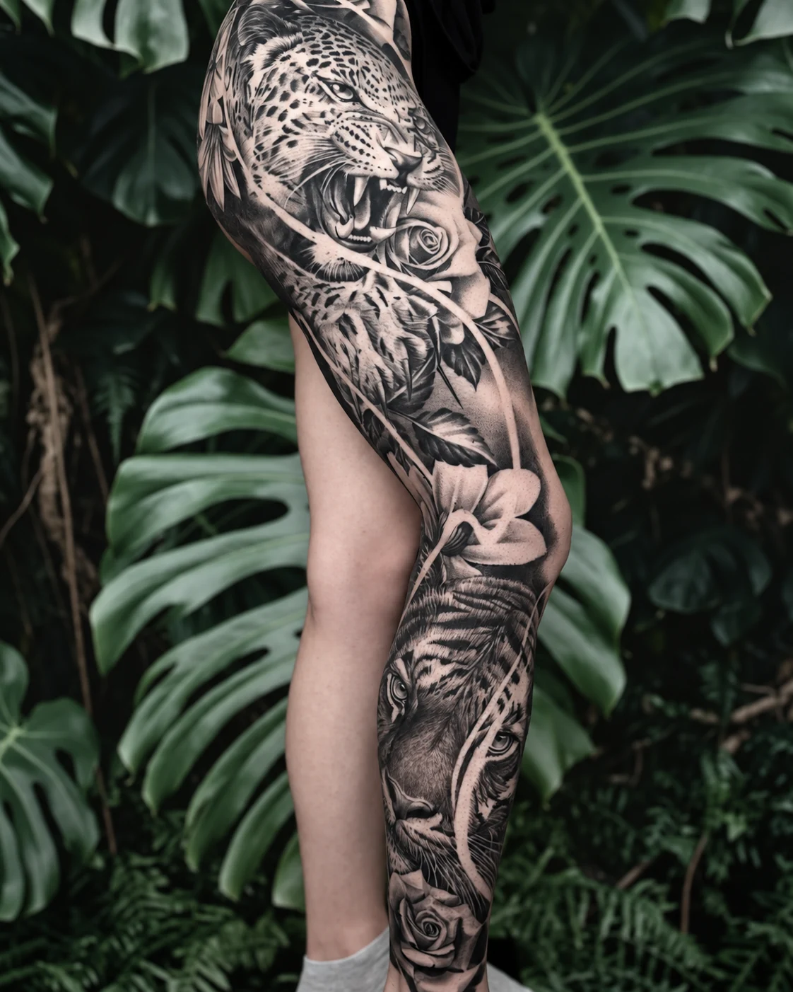 Tatuaż wykonany przez Michał — realizacja Gruba Igła Tattoo Kraków
