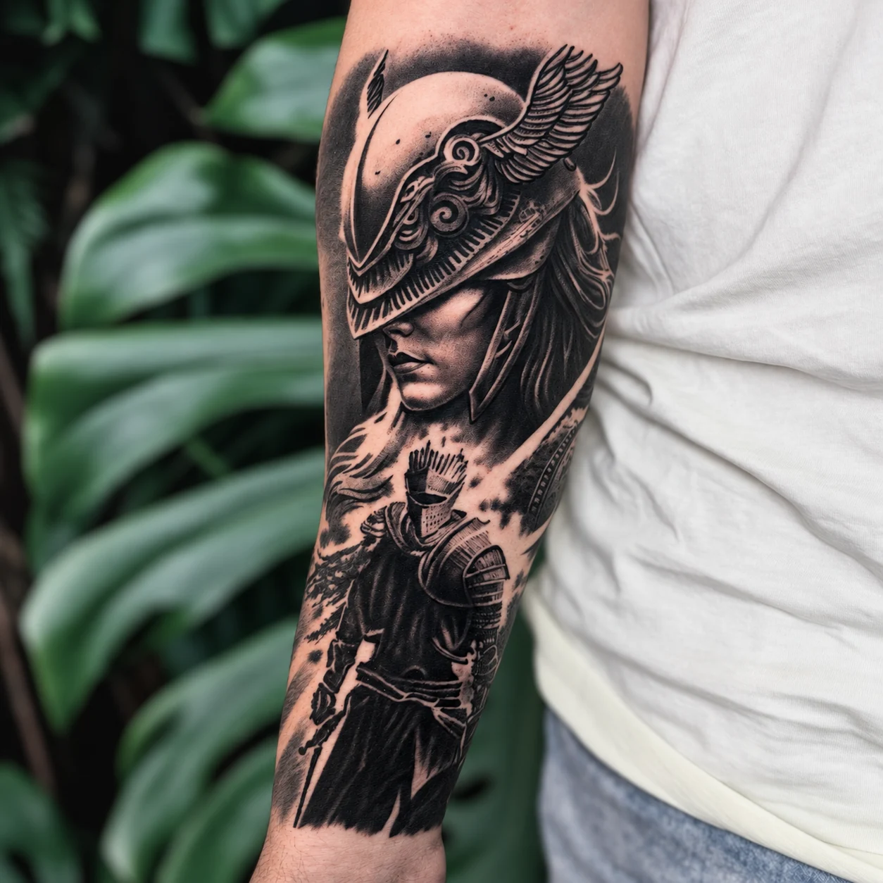 Tatuaż wykonany przez Michał — realizacja Gruba Igła Tattoo Kraków