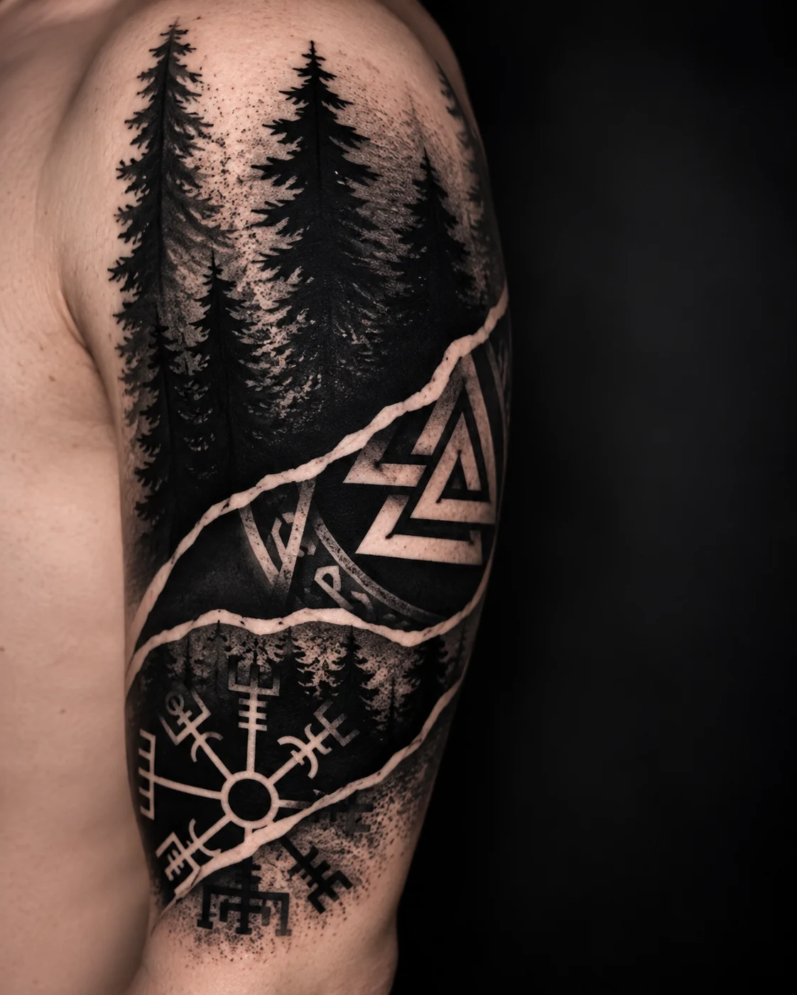 Tatuaż wykonany przez Ola — realizacja Gruba Igła Tattoo Kraków