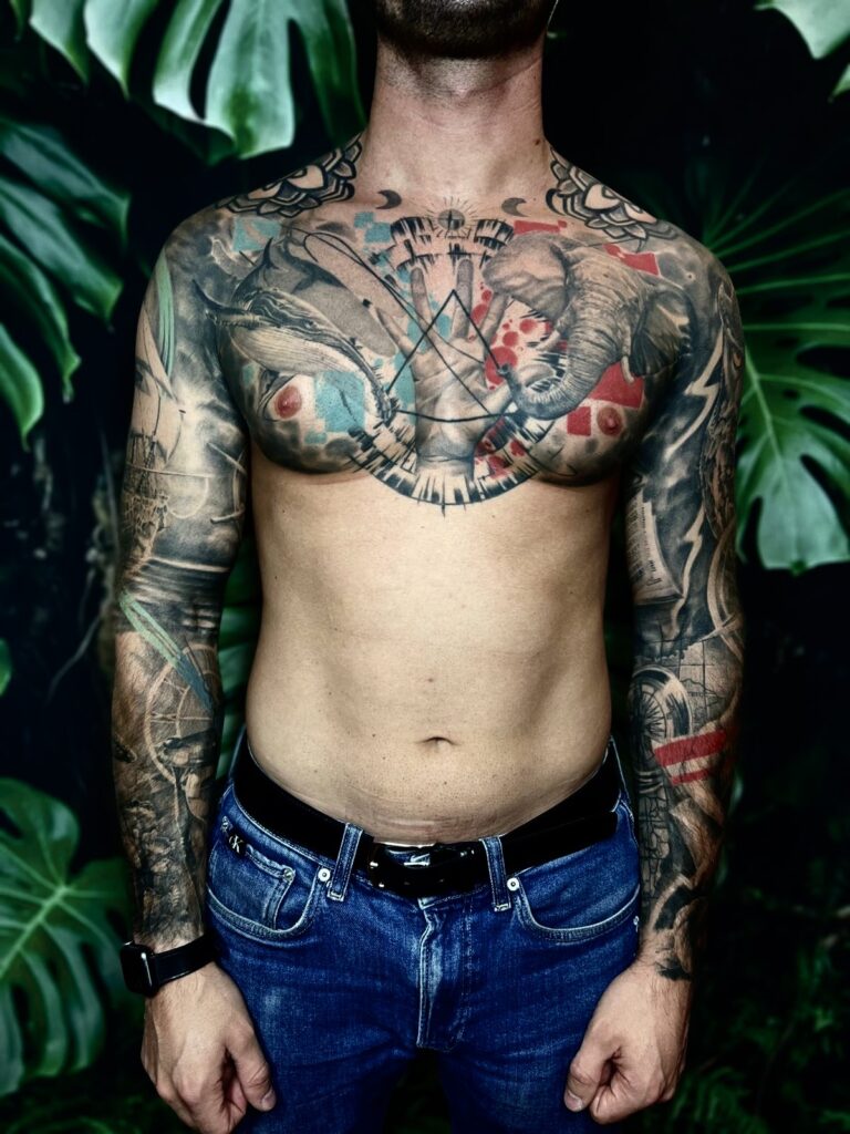 tatuaże gruba igła tattoo studio kraków