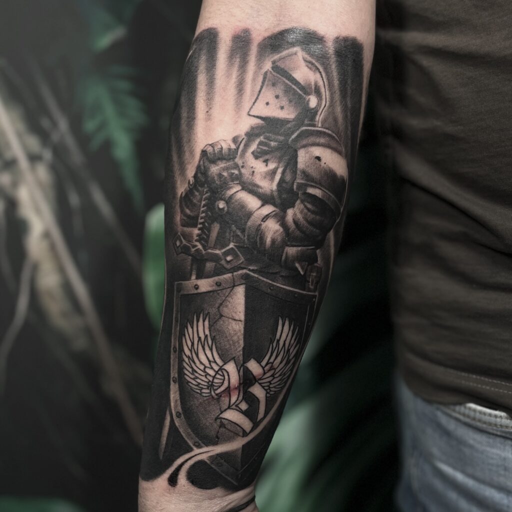 tatuaże gruba igła tattoo studio kraków