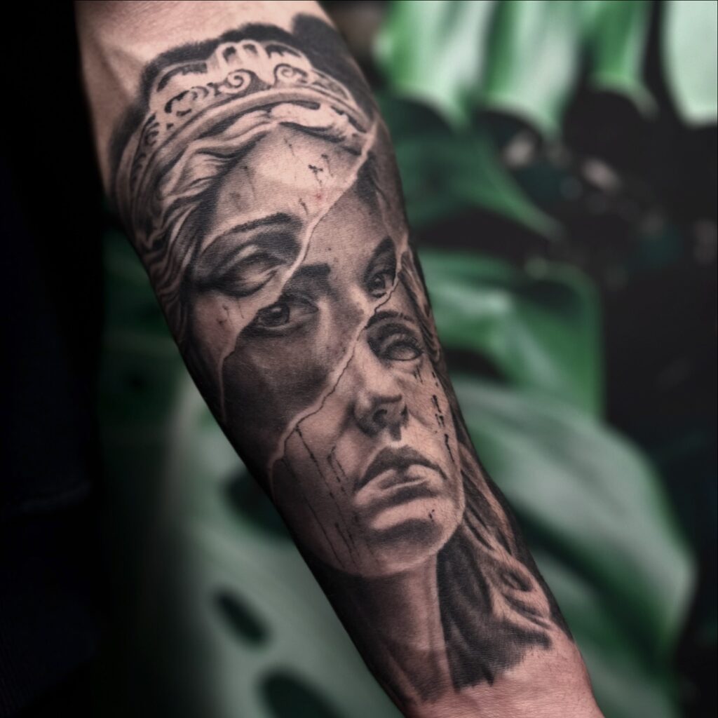 tatuaże gruba igła tattoo studio kraków