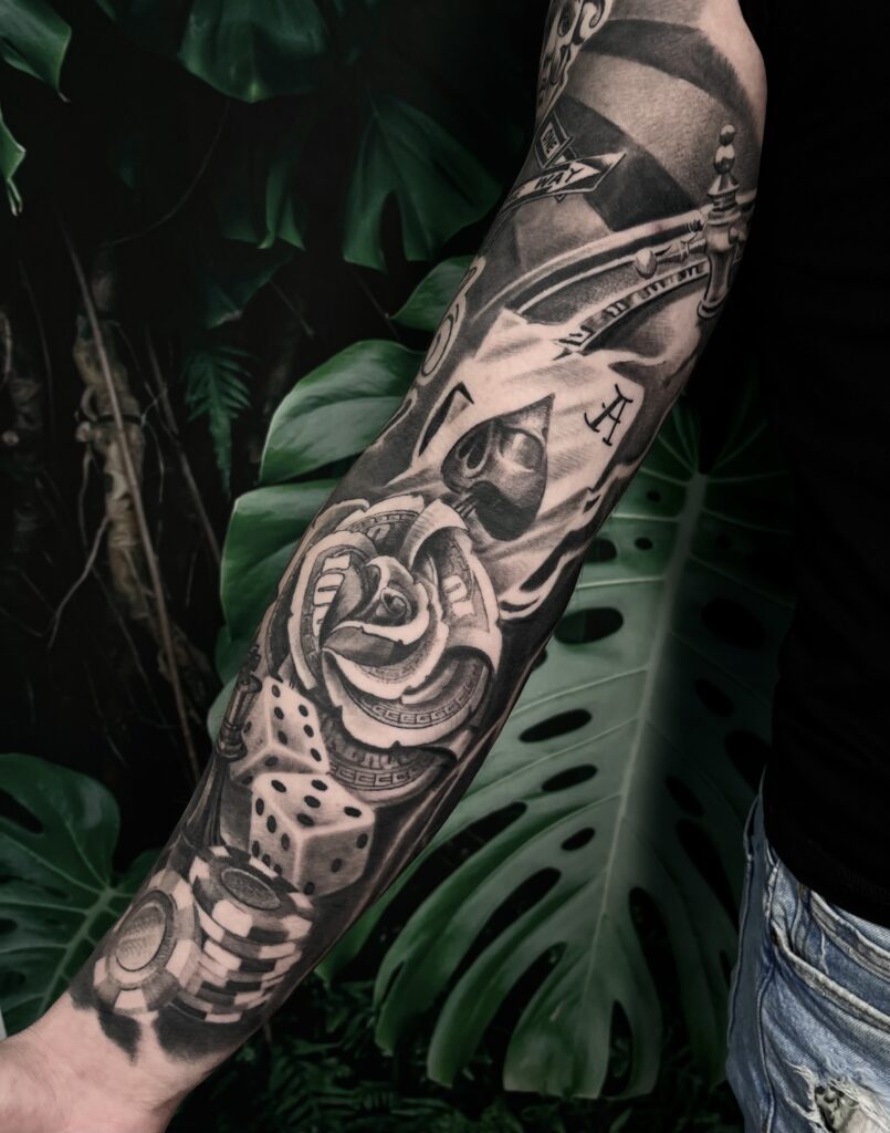 tatuaże gruba igła tattoo studio kraków