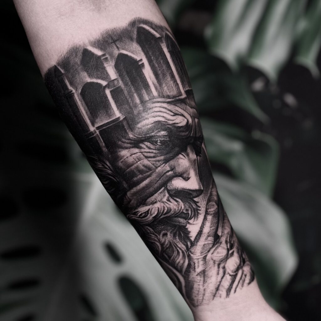 tatuaże gruba igła tattoo studio kraków