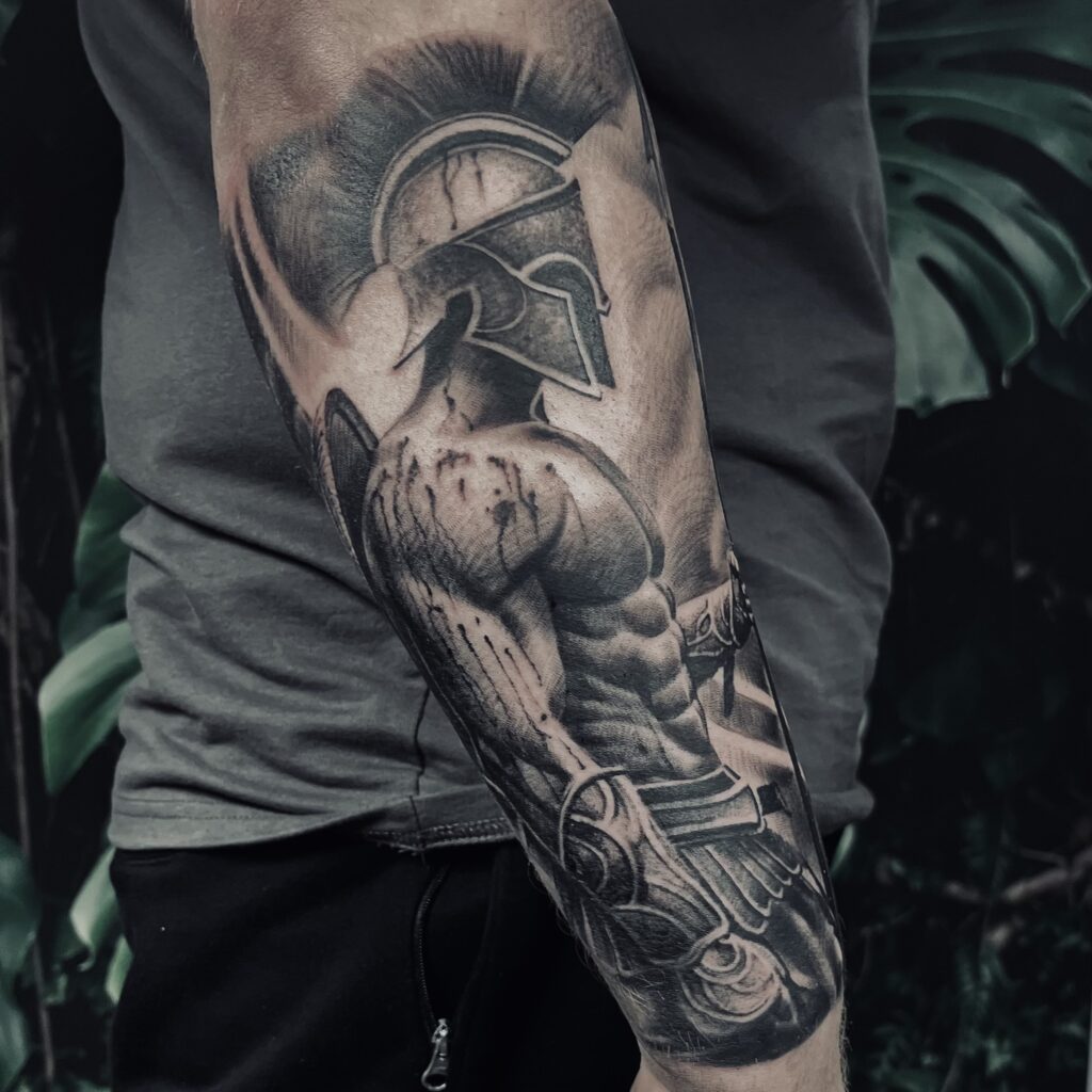 tatuaże gruba igła tattoo