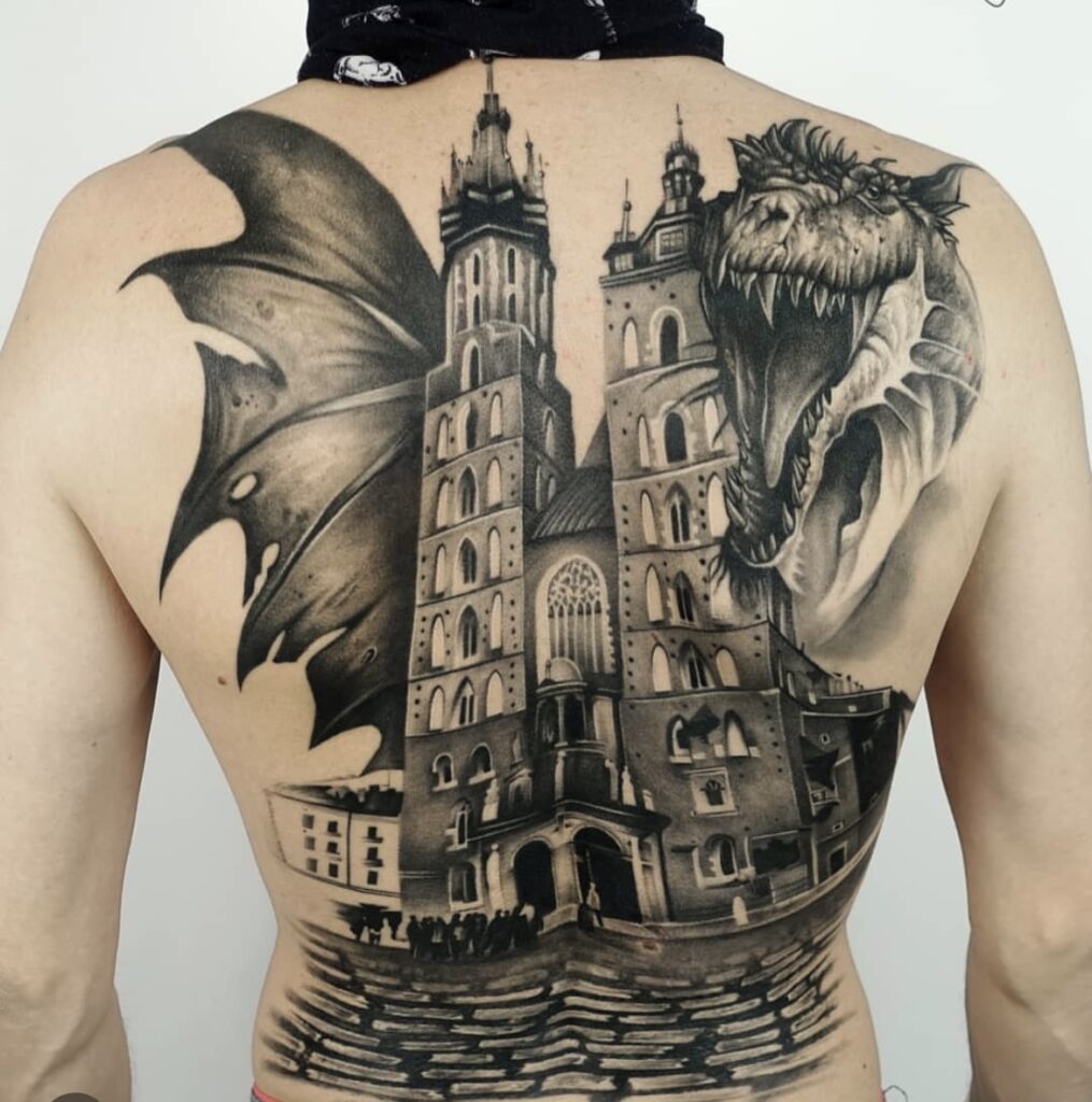 tatuaże gruba igła tattoo studio kraków